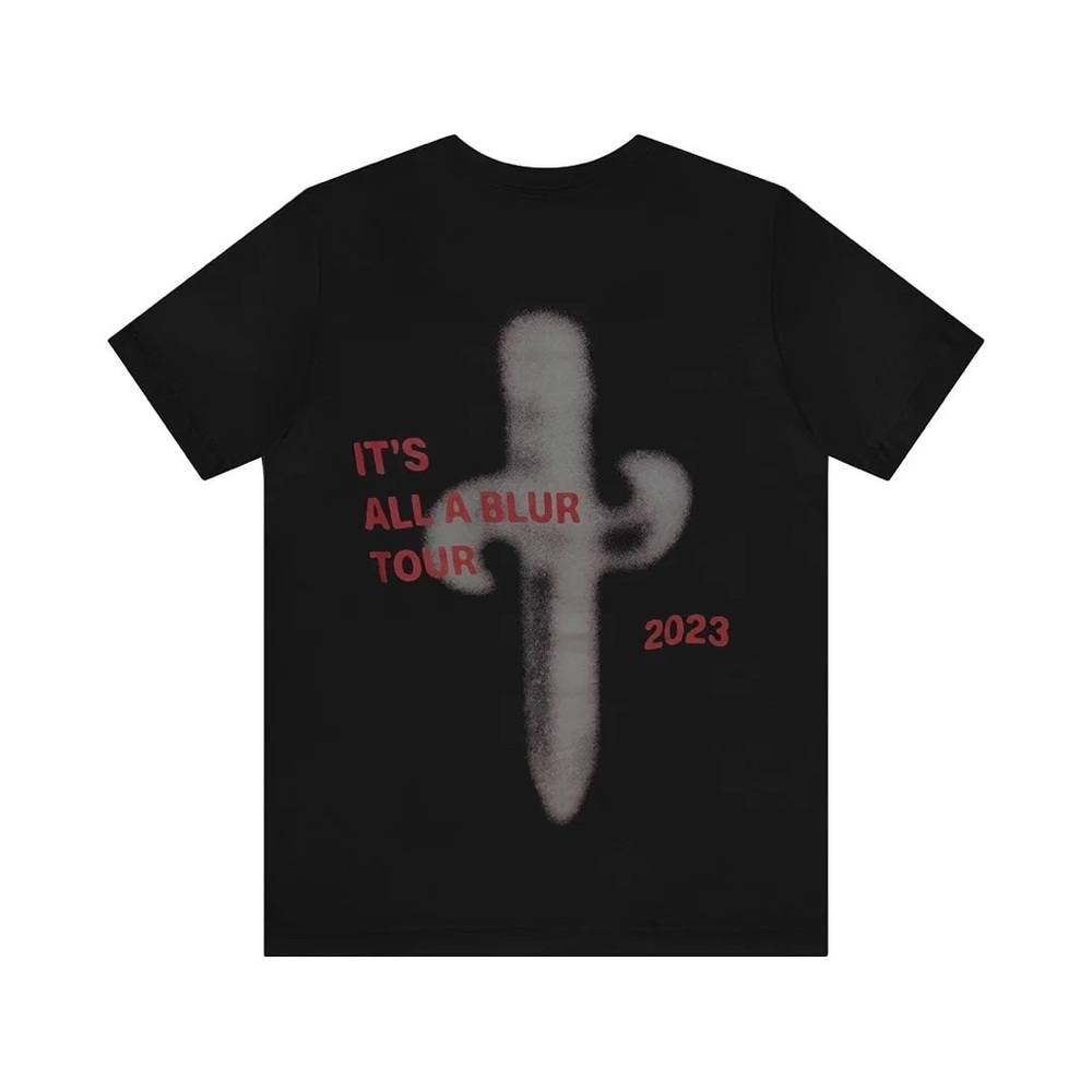 Drake Its all a blur Tour Tee Size L
